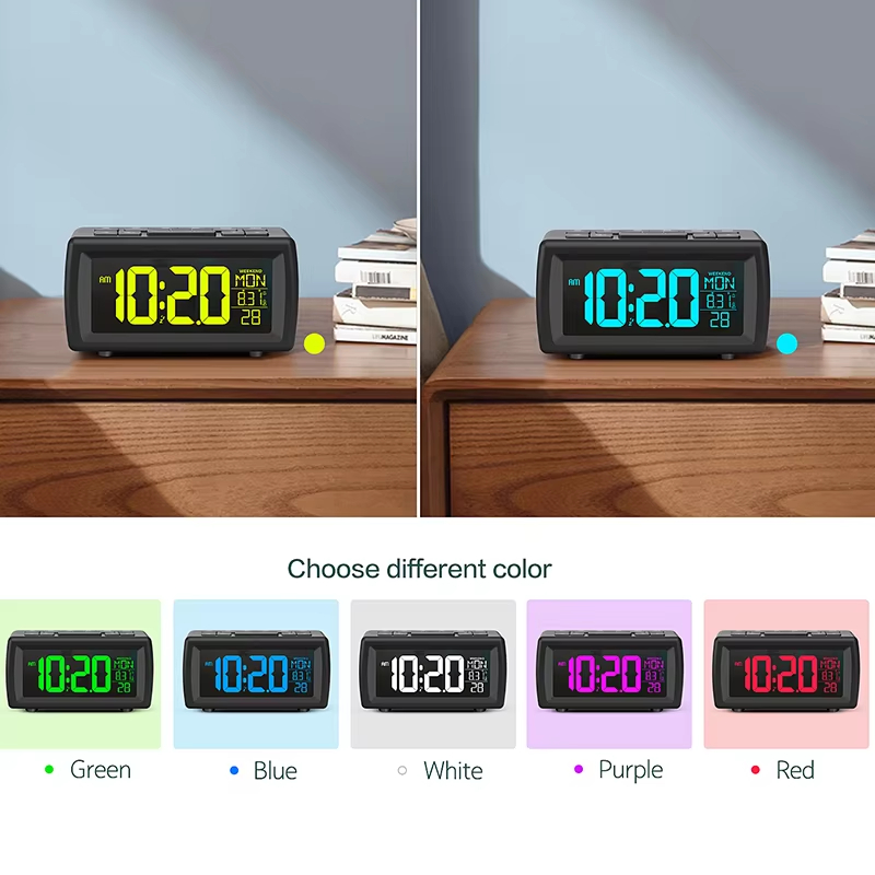 Radio-réveil FM rétro numériqu - Vintage Alarm Clock avis et prix