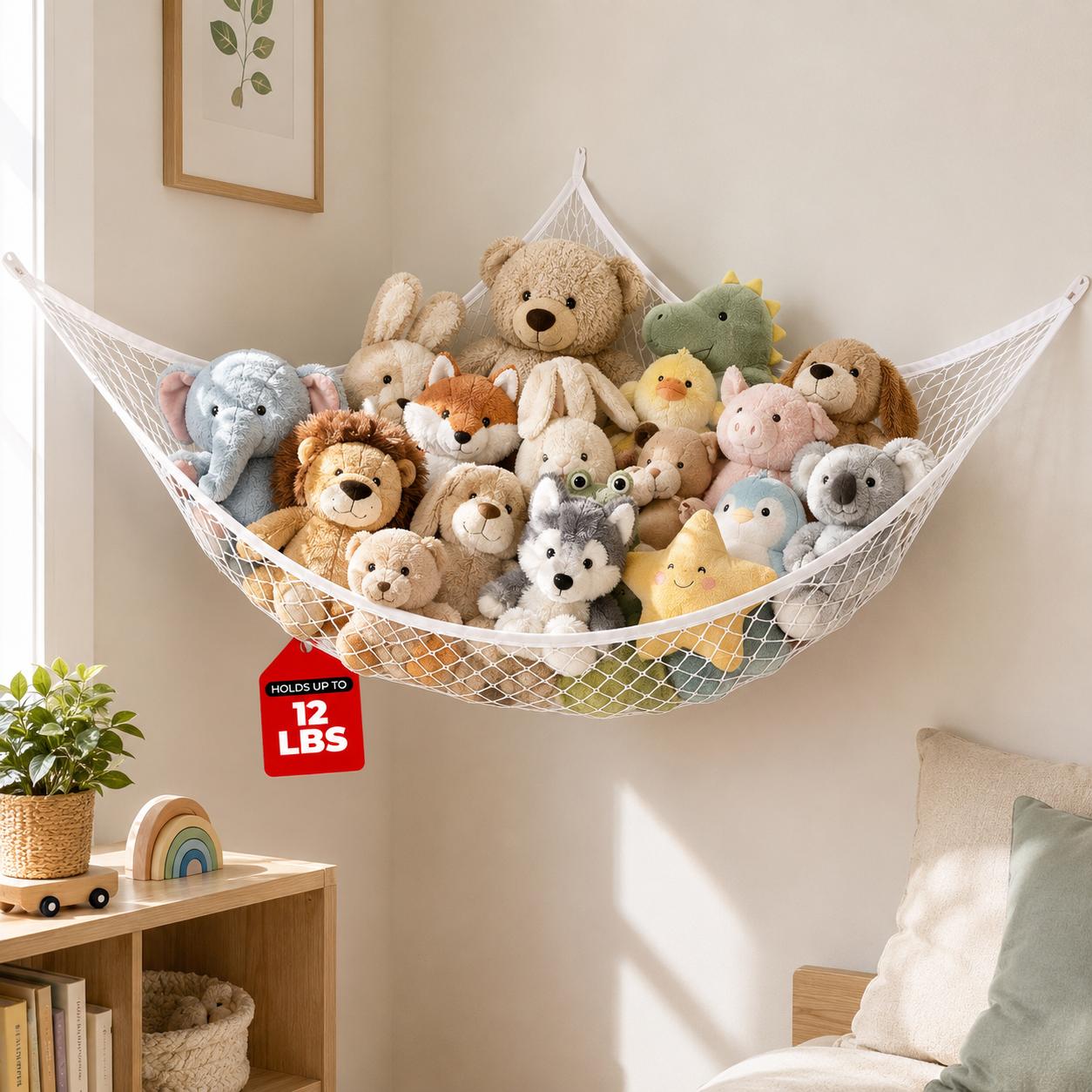 Hamac de rangement en filet po - Home Decor Com avis et prix