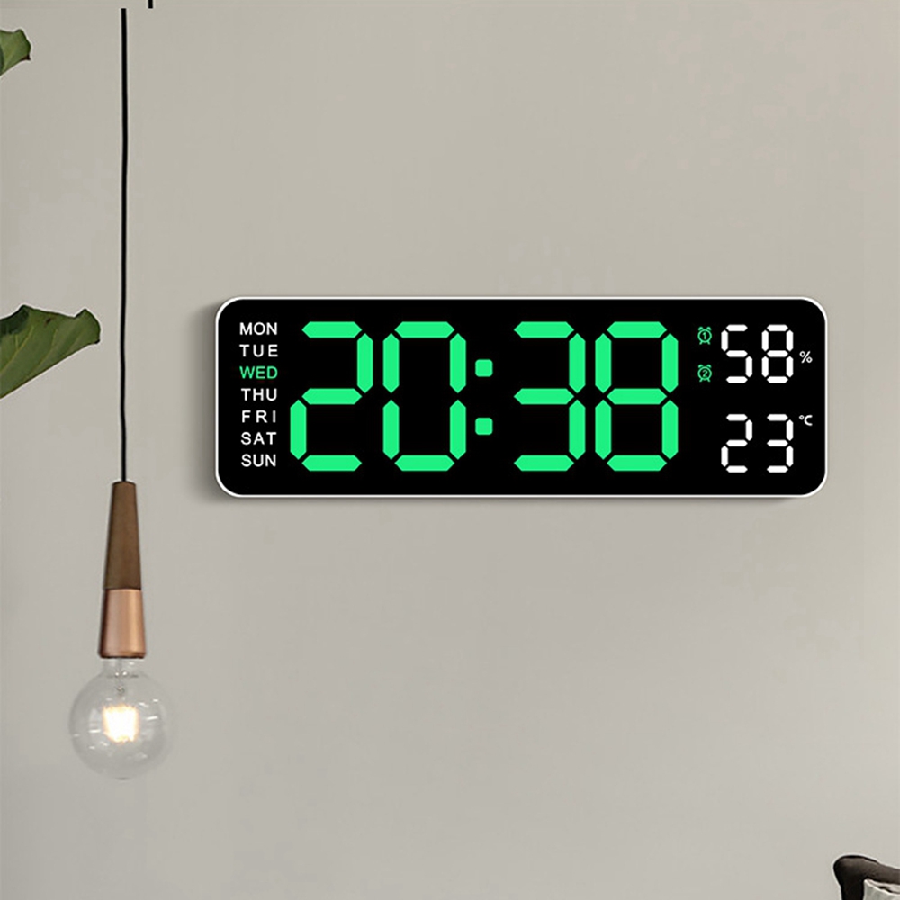 Grande horloge murale numériqu - Home Decor Aesthetic Pinterest avis et prix