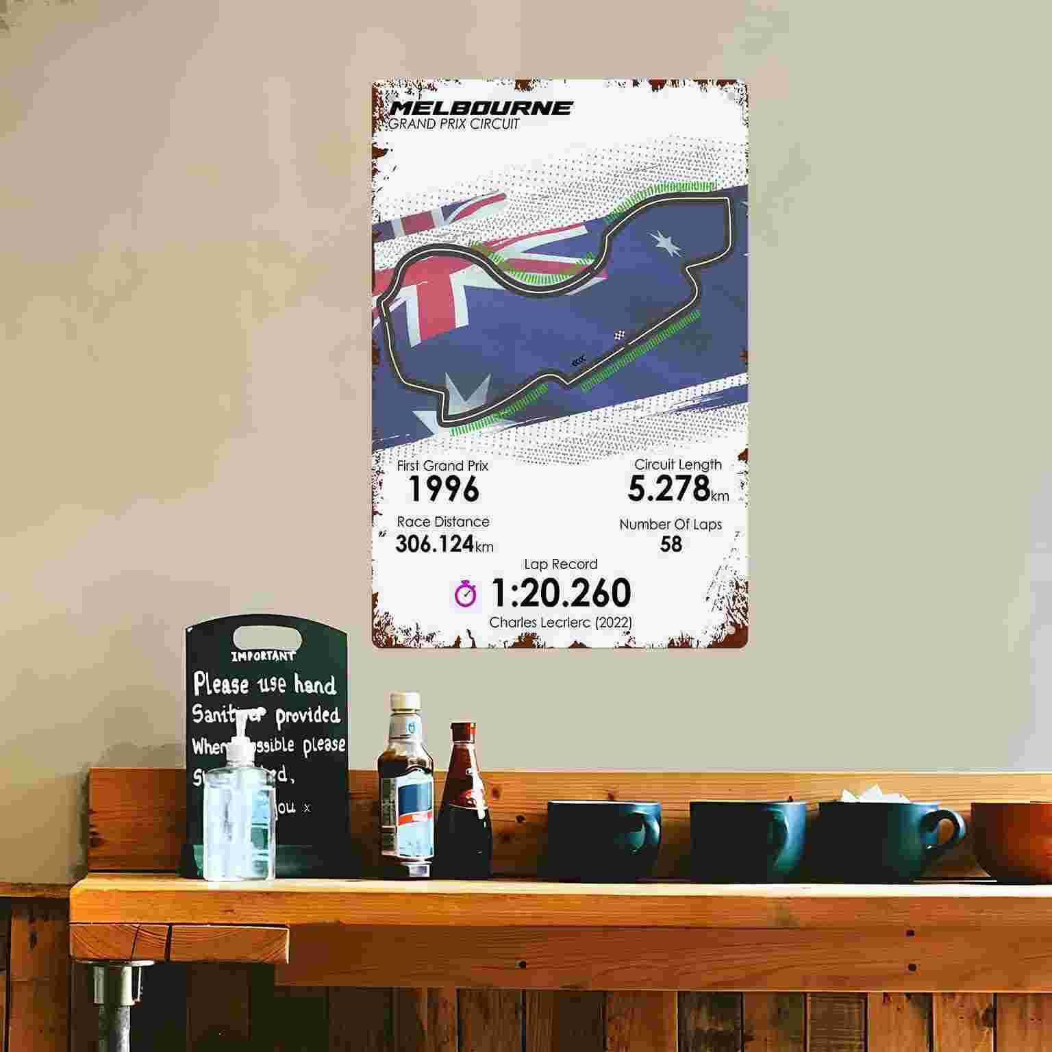 Panneau mural en métal 2D plat - Home Decor Melbourne avis et prix
