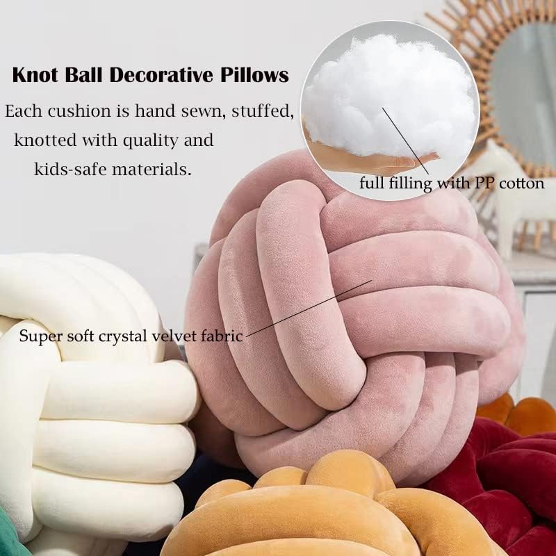 Art Decor Knot Ball Throw Pill - Home Decor Aesthetic Pinterest avis et prix