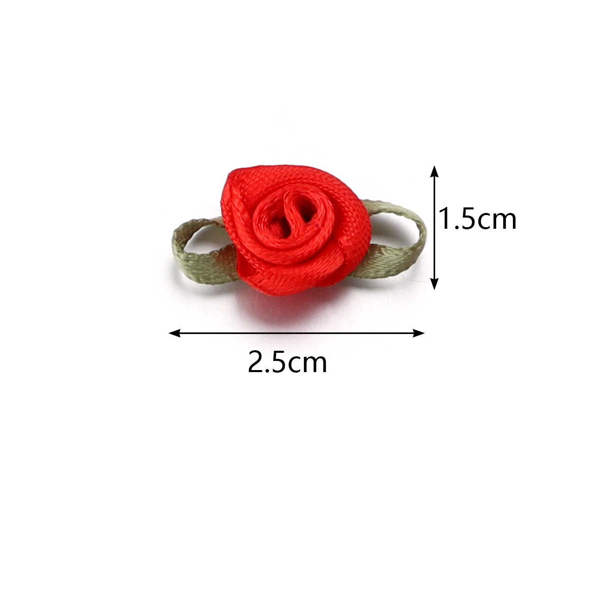 50pcs 1.5x2.5cm 18 couleurs po - Home Decor Flowers avis et prix