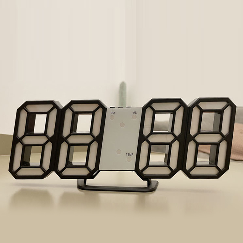 Horloge murale numérique 3D LE - Home Decor Aesthetic Pinterest avis et prix
