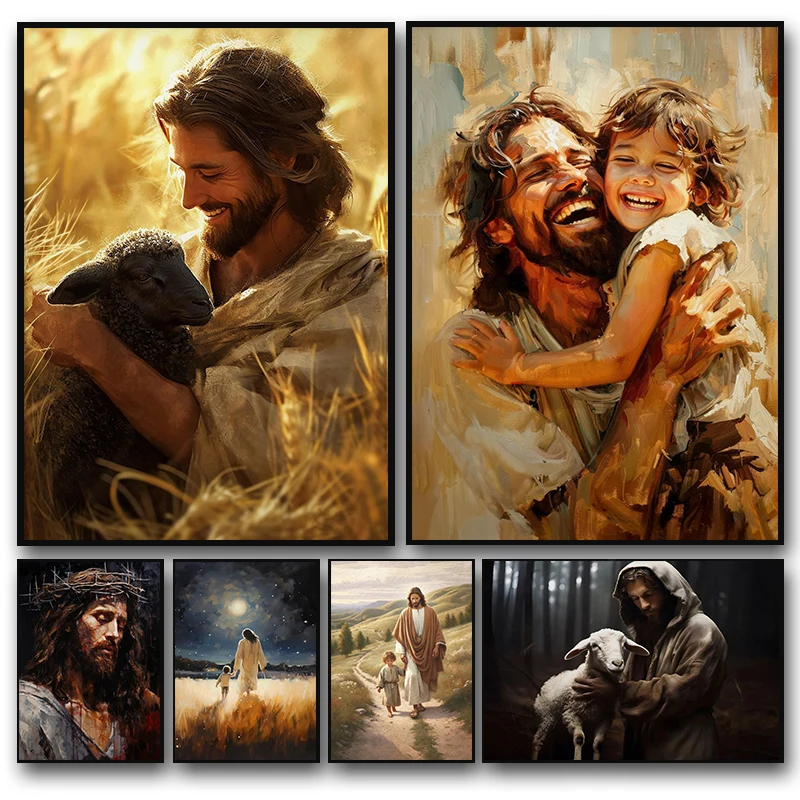 Affiche classique de jésus Chr - Home Decor Jesus avis et prix