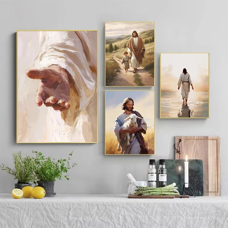 Affiche classique de jésus Chr - Home Decor Jesus avis et prix