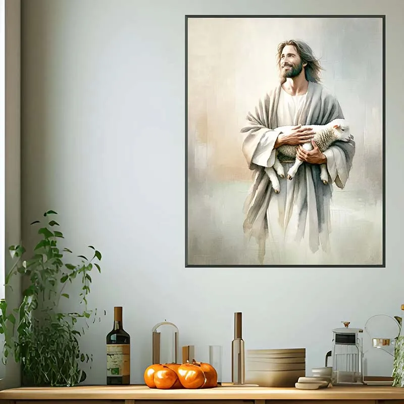 Affiche classique de jésus Chr - Home Decor Jesus avis et prix