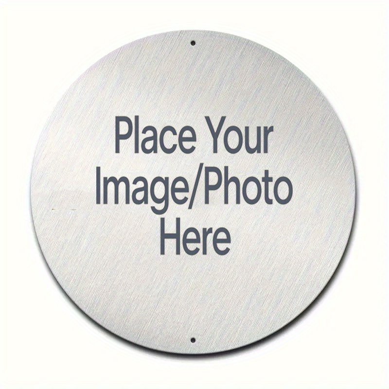 Panneau métallique rond person - Home Decor Nz avis et prix