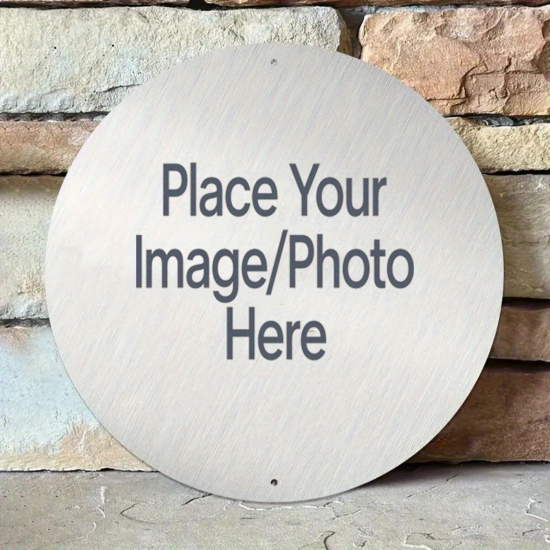Panneau métallique rond person - Home Decor Nz avis et prix