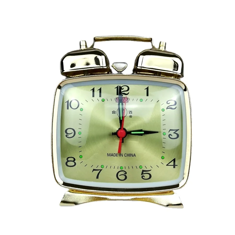 Réveil mécanique en métal vint - Vintage Alarm Clock avis et prix