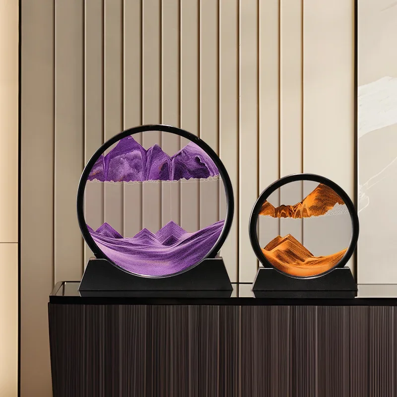 Paysage de sable en mouvement, - Sand Art Picture avis et prix