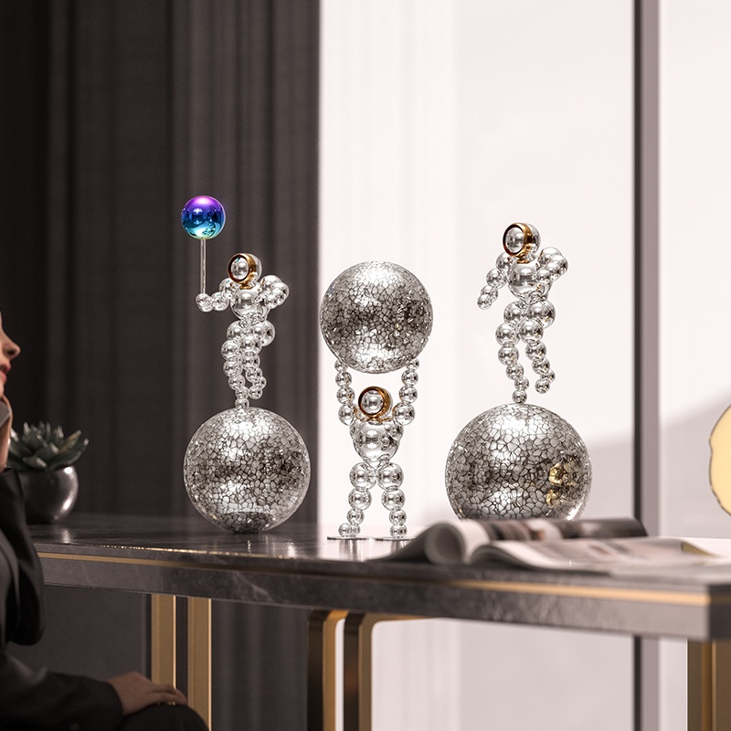 Sculpture d'astronaute luxueus - Home Decor Za avis et prix