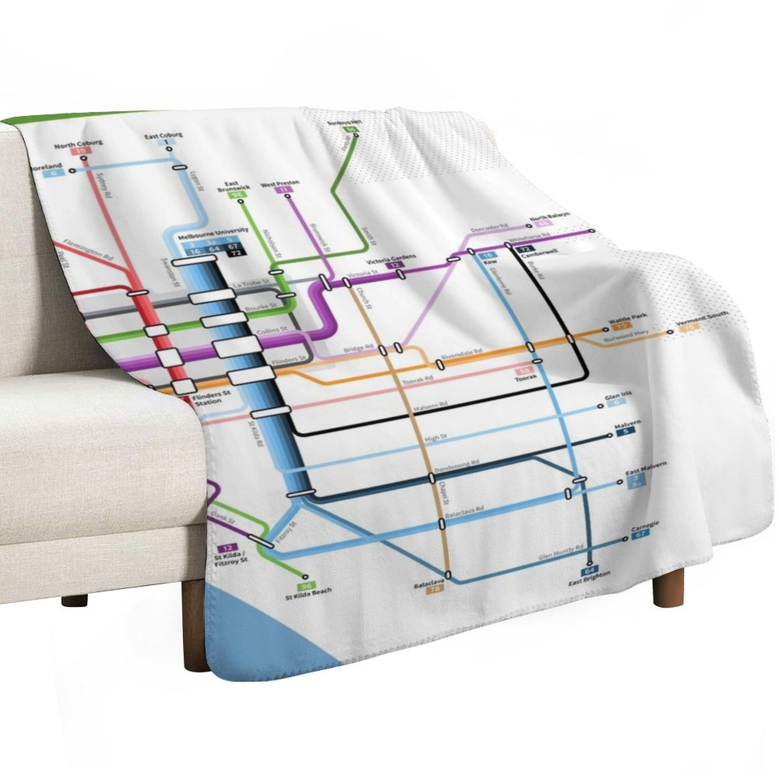 Couverture décorative douce av - Home Decor Melbourne avis et prix