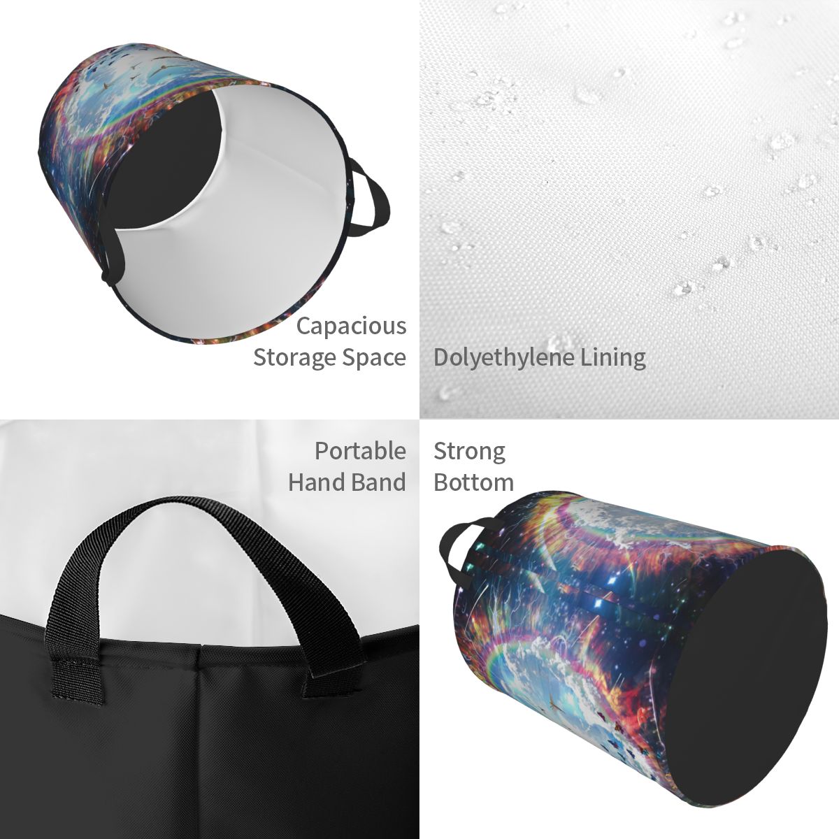 Vivid Galaxy Angels rond panie - Home Decor Hampers avis et prix