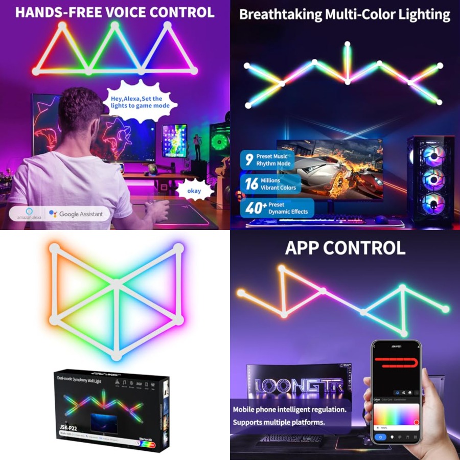 Lumière murale RGB, éclairage  - Home Decor Diy avis et prix