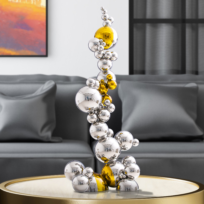 Sculpture en métal texturé en  - Home Decor Za avis et prix