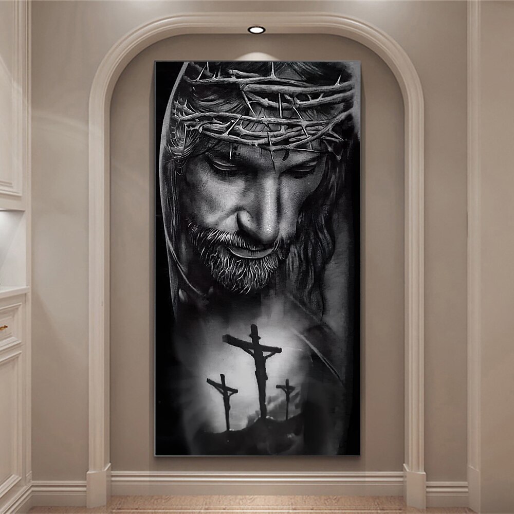 Tableau sur toile Jésus Couron - Home Decor Jesus avis et prix