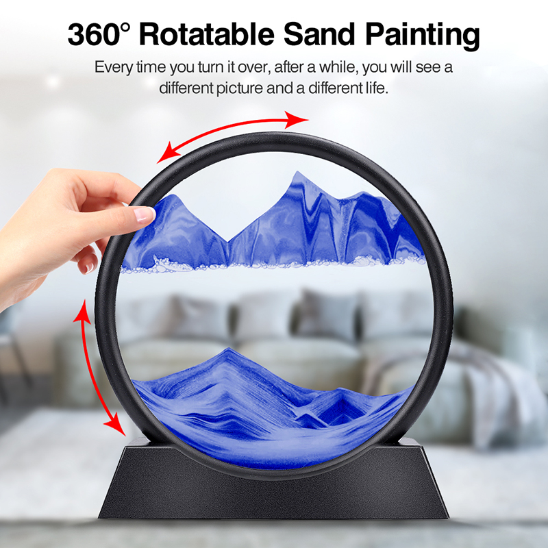 Image d'art de sable mobile ve - Sand Art Picture avis et prix