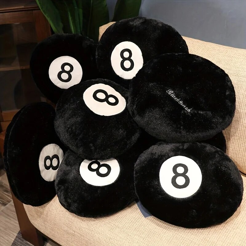Oreiller de billard noir 8, 1  - Home Decor Aesthetic Pinterest avis et prix