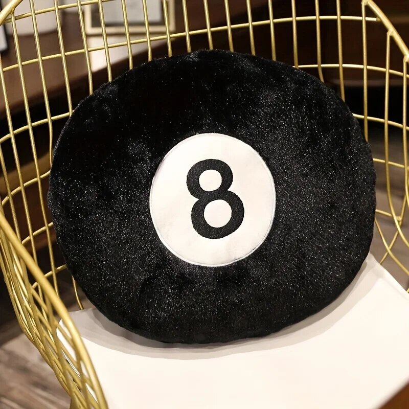 Oreiller de billard noir 8, 1  - Home Decor Aesthetic Pinterest avis et prix