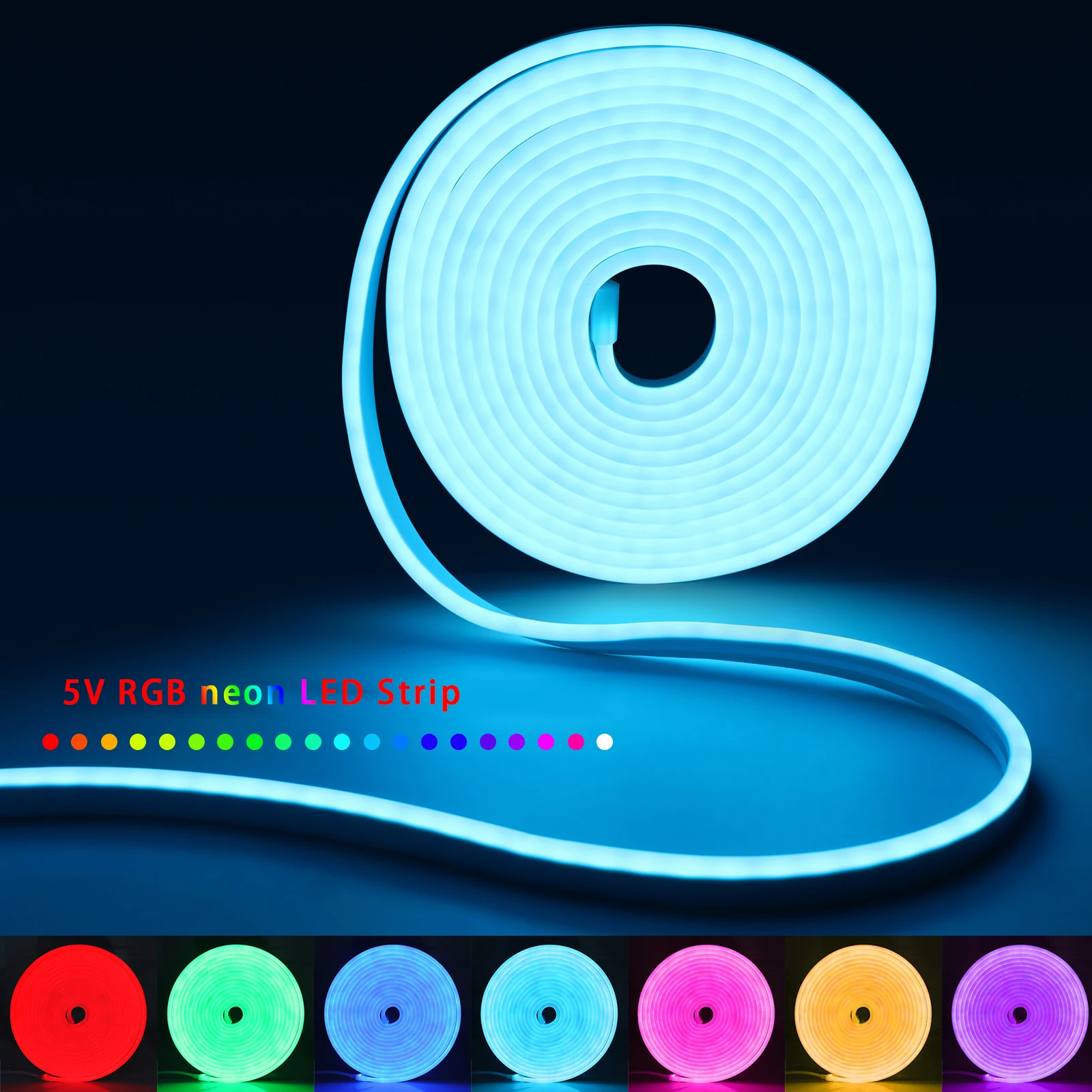 Bande lumineuse LED néon RGB,  - Home Decor Com avis et prix